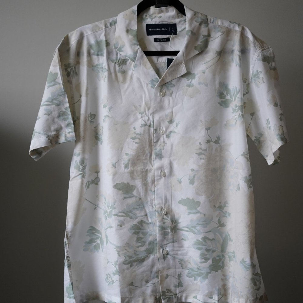 Abercrombie Short Sleeve Button Down Shirt